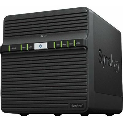 Synology DiskStation DS423 4-Bay NAS Server, Dual Core (DS423)