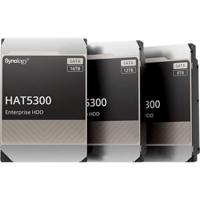 Synology 3.5" 12TB Enterprise HDD, SATA 6Gb/s, 7.2K RPM (HAT5300-12T)