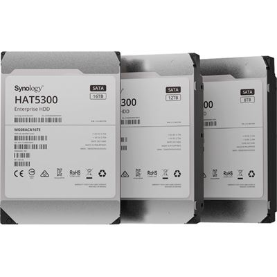 Synology 3.5" 8TB Enterprise HDD, SATA 6Gb/s, 7.2K RPM (HAT5300-8T)