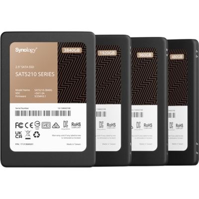 Synology SAT5210-960G, 960GB 25" SATA ENTERPRISE SSD (SAT5210-960G)