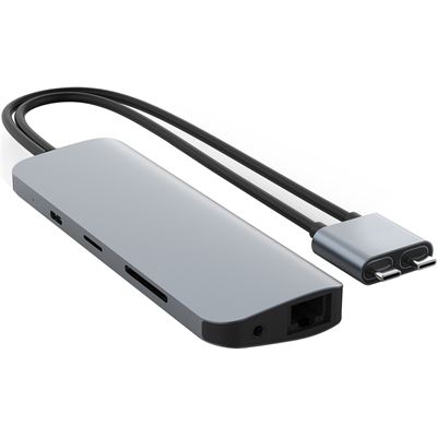 Targus HUB VIPER 10-in-2 USB-C Gray (HD392-GRAY)