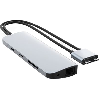 Targus HUB VIPER 10-in-2 USB-C Silver (HD392-SILVER)