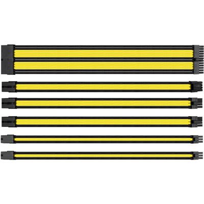 Thermaltake TtMod Sleeve Cable - Black/Yellow (AC-047-CN1NAN-A1)