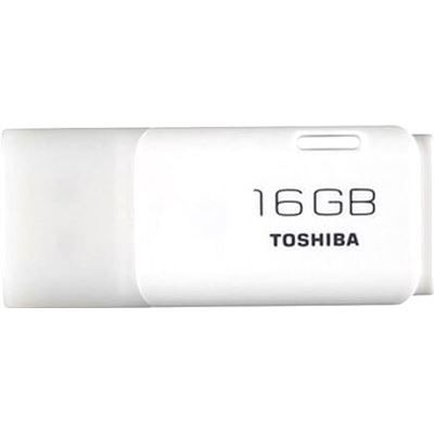 Toshiba 16GB HAYABUSA U202 USB FLASH DRIVE - WHITE (THN-U202W0160A4)