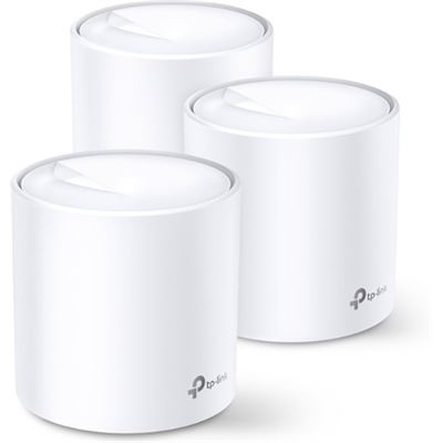TP-Link Deco X60 Wi-Fi 6 Whole-Home Mesh System - 3 (DECOX60(3-PACK))