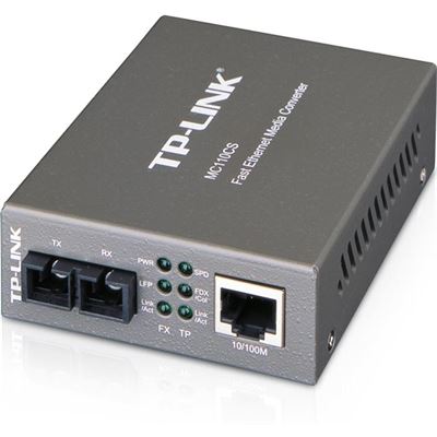 TP-Link MC110CS 10/100M RJ45 to 100M Single-mode SC Fiber (MC110CS)