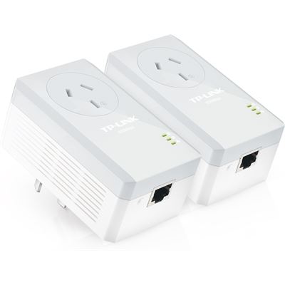 TP-Link AV500 Powerline Adapter with AC Pass Through (TL-PA4010P KIT)