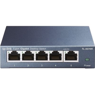 TP-Link SG105, 5 Port Gigabit Switch, Steel Case (TL-SG105)