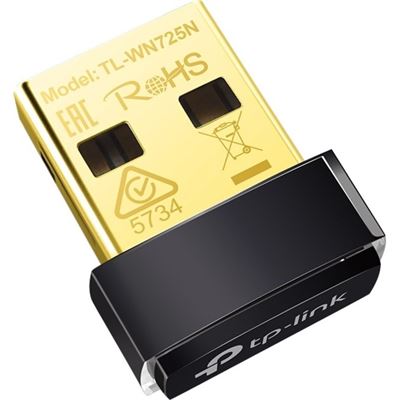 TP-Link WN725N, Wireless-N150 Nano USB Adapter (TL-WN725N)