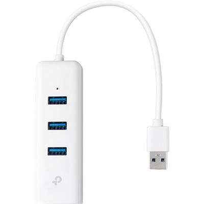 TP-Link UE330, USB 3.0 3-PORT HUB & GIGABIT ETHERNET ADAPTER (UE330)