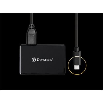 Transcend All-in-1 Multi Memory Card Reader, USB 3.1 Gen (TS-RDC8K2)