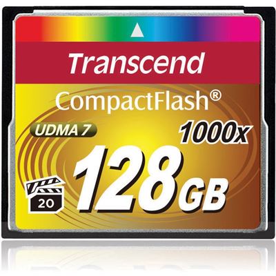 Transcend CompactFlash 128GB 1000X (TS128GCF1000)