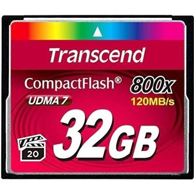 Transcend 32GB CF Card (800X) (TS32GCF800)