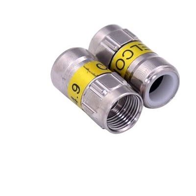 triax F Male Push on connector - 10 Pack (153250-10)