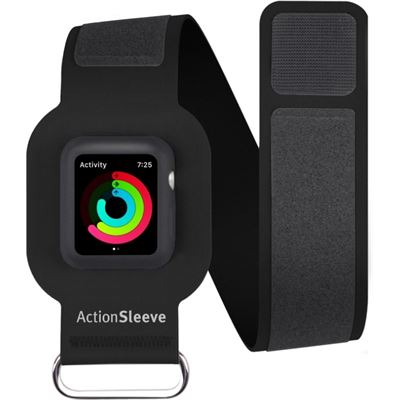 Twelve South ActionSleeve for Apple Watch 3/2/1 (Black) (TW-1701)