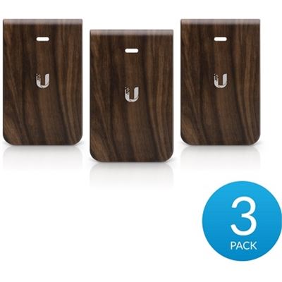 Ubiquiti UniFi InWall HD Hard Cover Skin Casing - Wood (IW-HD-WD-3)