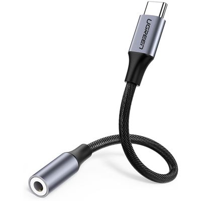 UGREEN Type C to 3.5mm Jack adapter cable 10CM (UG-30632)