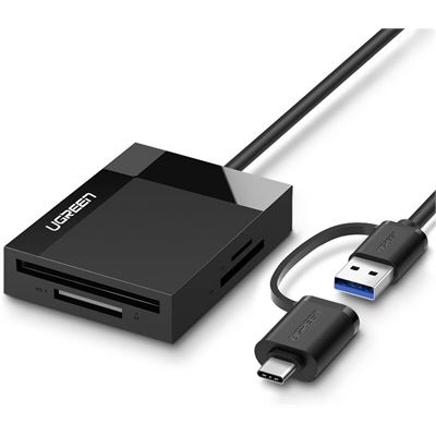 UGREEN USB 3.0 All-in-One Card Reader with USB-C Plug (UG-40755)