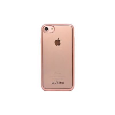 Ultimo Chrome bumper case for iPhone 7 - Pink/Gold (IP7TPCBPKGD)