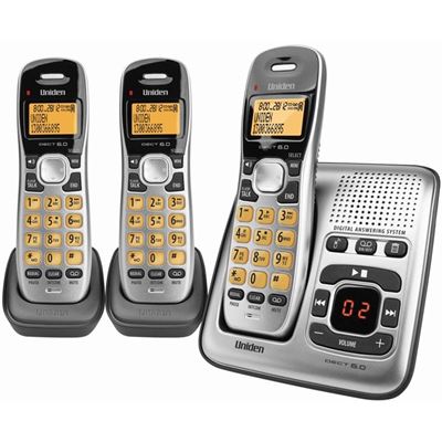 Uniden DECT1735+2 DECT Cordless phone, Digital Answer (DECT1735+2)
