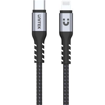 Unitek 1m MFi USB-C to Lightning Connector Cable. Apple (C14060GY)