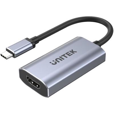 Unitek USB-C to HDMI 2.1 Adapter 8k 60Hz. Space Grey Colour (V1414A)