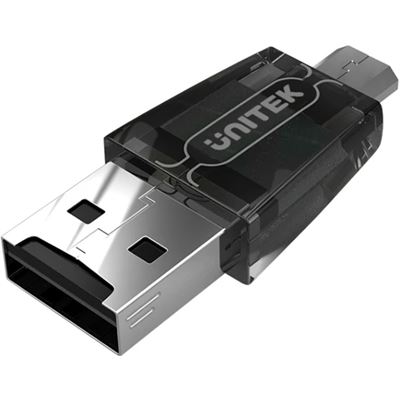 Unitek USB2.0 Micro SD Card Reader with OTG Support. Data (Y-2212)
