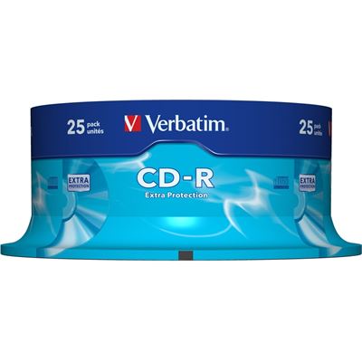 Verbatim CD-R 25pack Spindle 52x (43432)