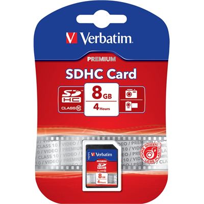 Verbatim SDHC 8GB (Class 10) (43961)