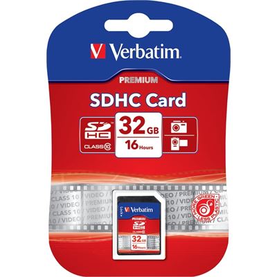 Verbatim SDHC 32GB (Class 10) (43963)
