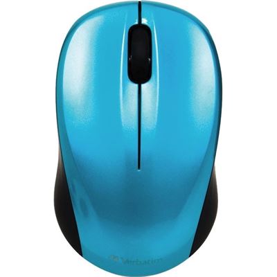 Verbatim GO NANO Wireless Mouse - Caribbean Blue (49044)