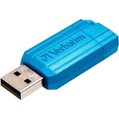 Verbatim Store'n'Go Pinstripe USB2.0 Flash Drive 16GB Blue (49068)