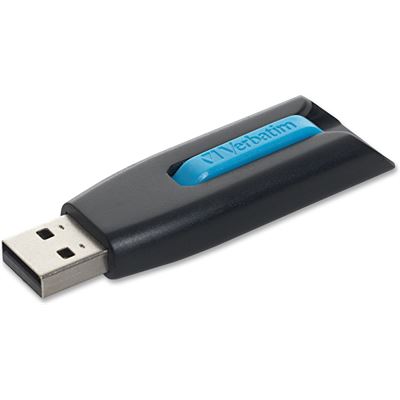 Verbatim Store'n'Go V3 USB 3.0 Drive 16GB (Caribbean Blue) (49176)
