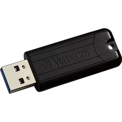 Verbatim USB3.0 Store N GO16GB Pinstripe Black P-Blist (49316)