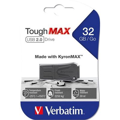 Verbatim TOUGHMAX USB 2.0 DRIVE 32GB (49331)