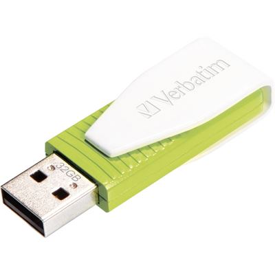 Verbatim Store'n'Go USB Drive Swivel 32GB - Green (49815)