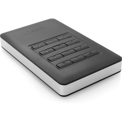 Verbatim Store 'n' Go Secure USB HDD with Encrypted Keypad (53401)