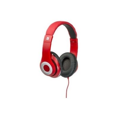 Verbatim OVER-EAR CALSSIC AUDIO HEADPHONES - RED (65067)