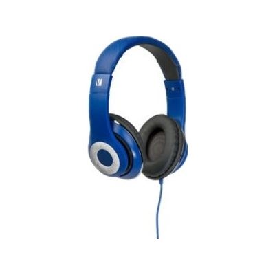 Verbatim OVER-EAR CLASSIC AUDIO HEADPHONES - BLUE (65068)