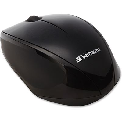 Verbatim Wireless Optical Multi-Trac Blue LED Mouse - Black (97992)