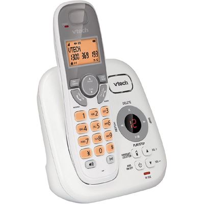 V-Tech Vtech Cordless Phone with Answer Machine - Single (FS6424)