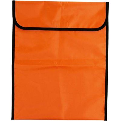 Warwick Homework Bag XL Velcro Fluoro Orange (201479)