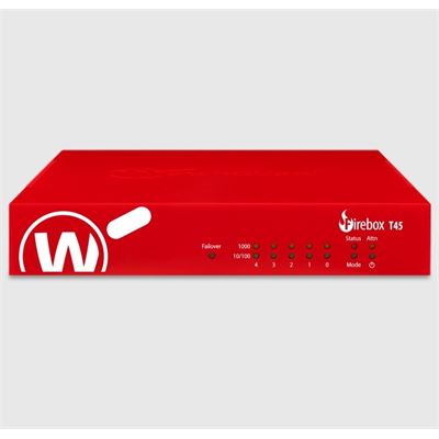 Watchguard Firebox T45 with 1-yr Basic Security Suite (WGT45031)