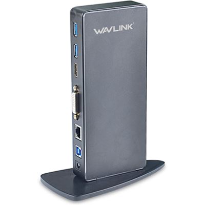 Wavlink USB3.0 HDMI &amp; DVI Dual-Monitor with USB &amp (WL-UG39DK7)