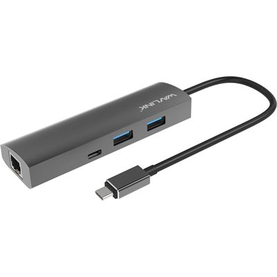 Wavlink USB Type-C to 2-port USB 3.0 Type A + Gigabit (WL-UH3031GC1)