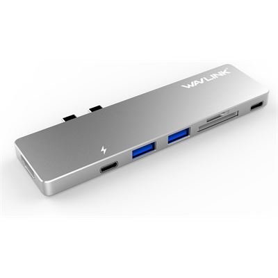 Wavlink USB-C Hub with Type-C 4K HDMI, USB 3.0 &amp (WL-UHP3405M)