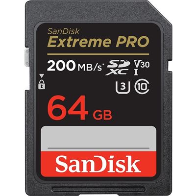 WD EXTREME PRO SDXC SDXXU 64GB V30 U3 C10 (SDSDXXU-064G-GN4IN)