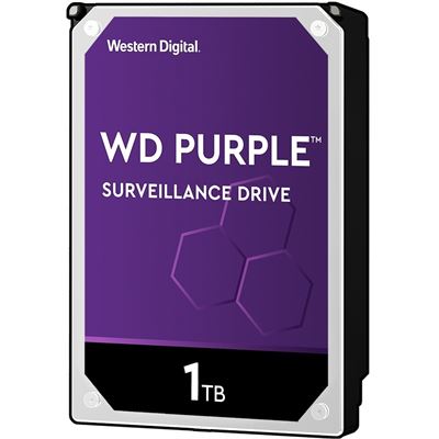 WD PURPLE INTERNAL 3.5" DESKTOP SATA DRIVE, 1TB, 6GB/S (WD10PURZ)