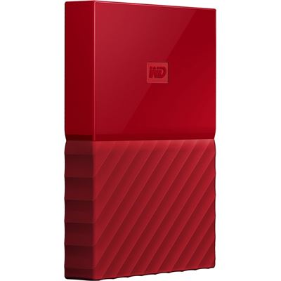 WD MY PASSPORT 2TB RED 2.5In USB 3.0 (WDBS4B0020BRD-WESN)