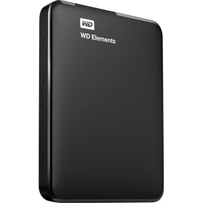 WD Elements Portable 2.5INCH USB 3.0 1TB Black (WDBUZG0010BBK-WESN)